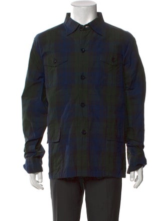 Sid Mashburn Plaid Print Long Sleeve Shirt