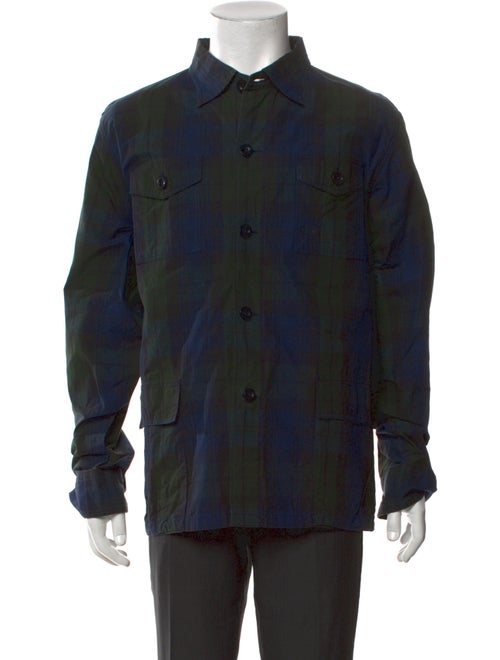 Sid Mashburn Plaid Print Long Sleeve Shirt