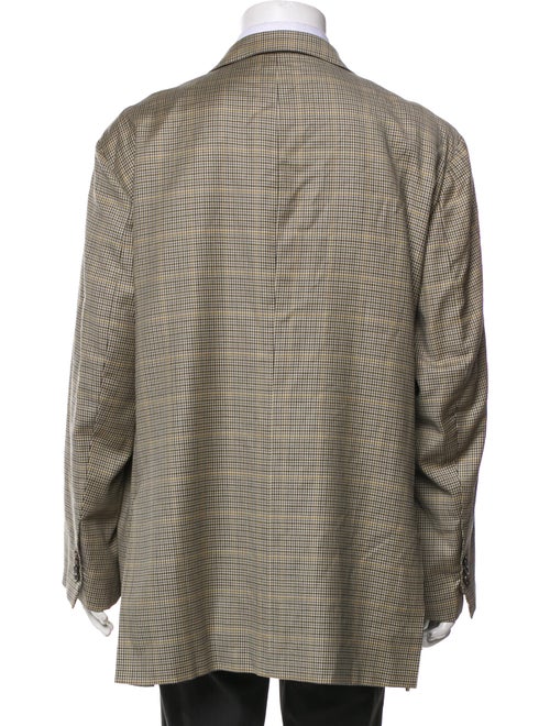 Sid Mashburn Plaid Print Blazer