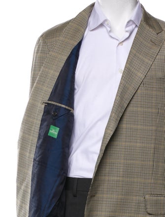 Sid Mashburn Plaid Print Blazer