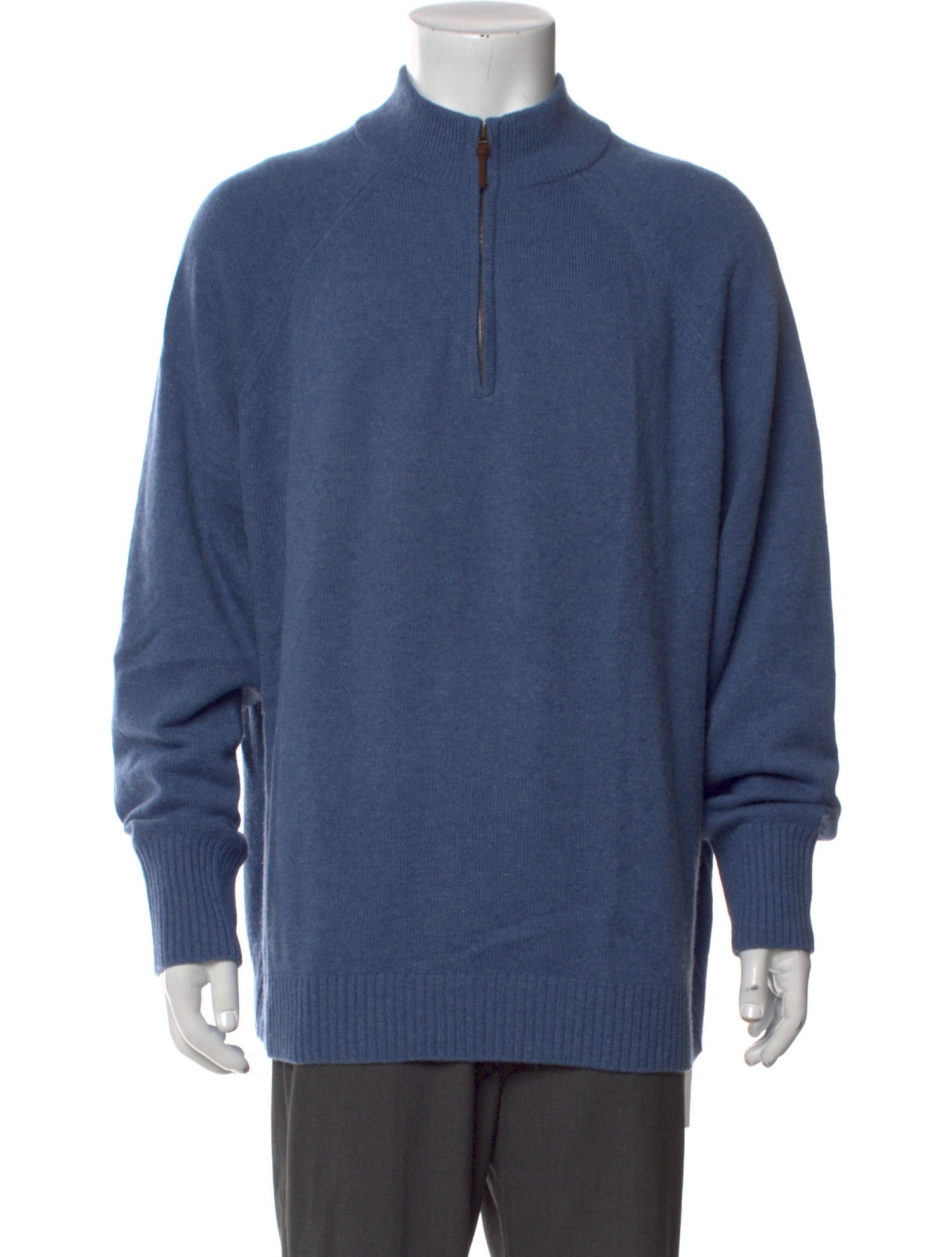 Sid Mashburn Cashmere Mock Neck Pullover