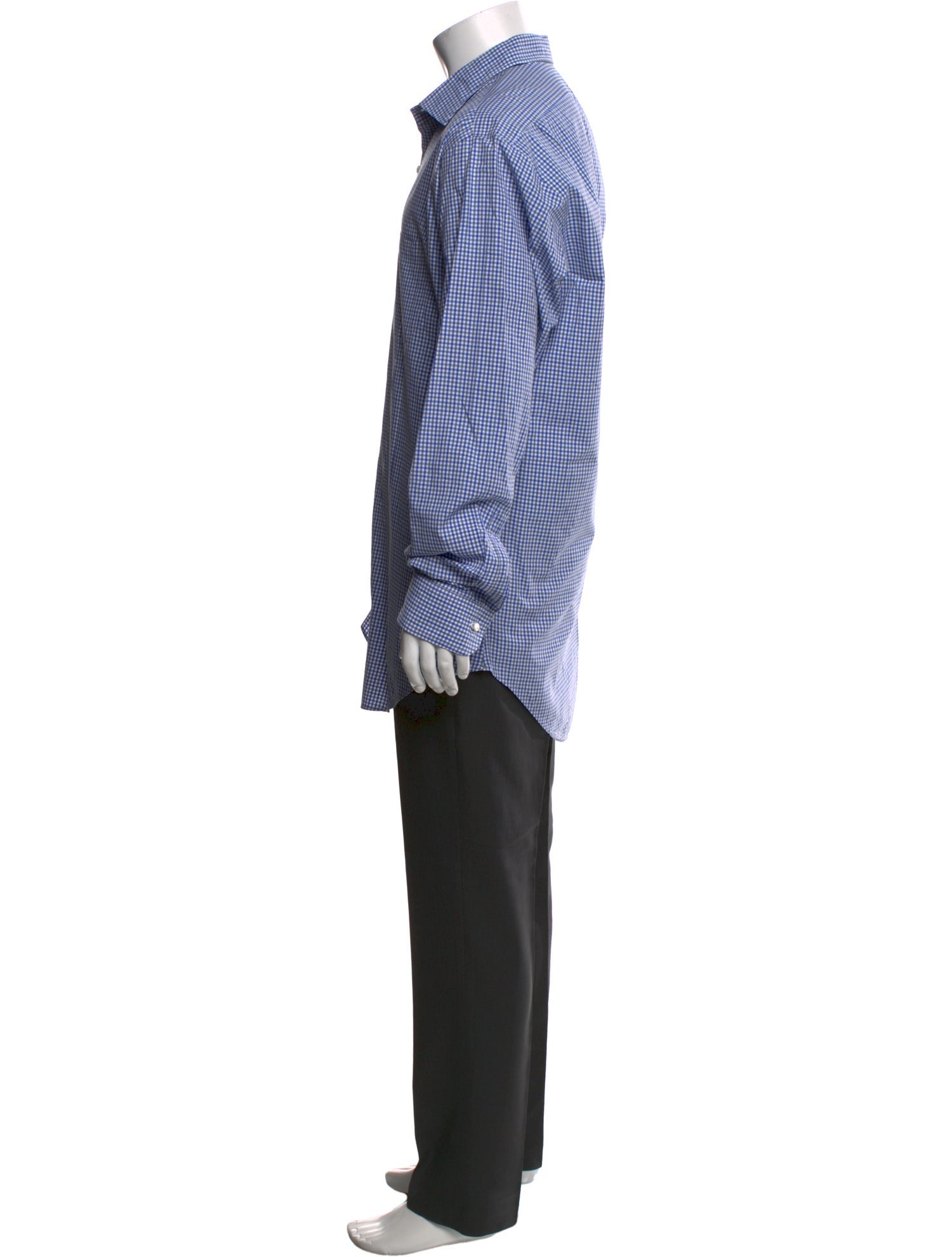 Sid Mashburn Plaid Print Long Sleeve Shirt