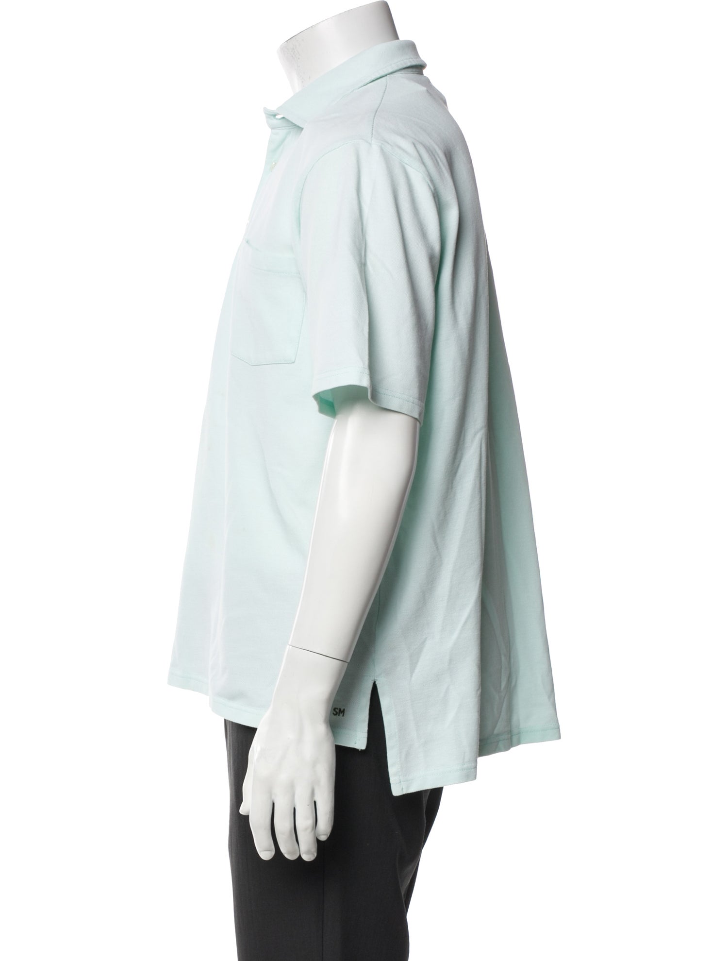 Sid Mashburn Collar Short Sleeve Polo Shirt