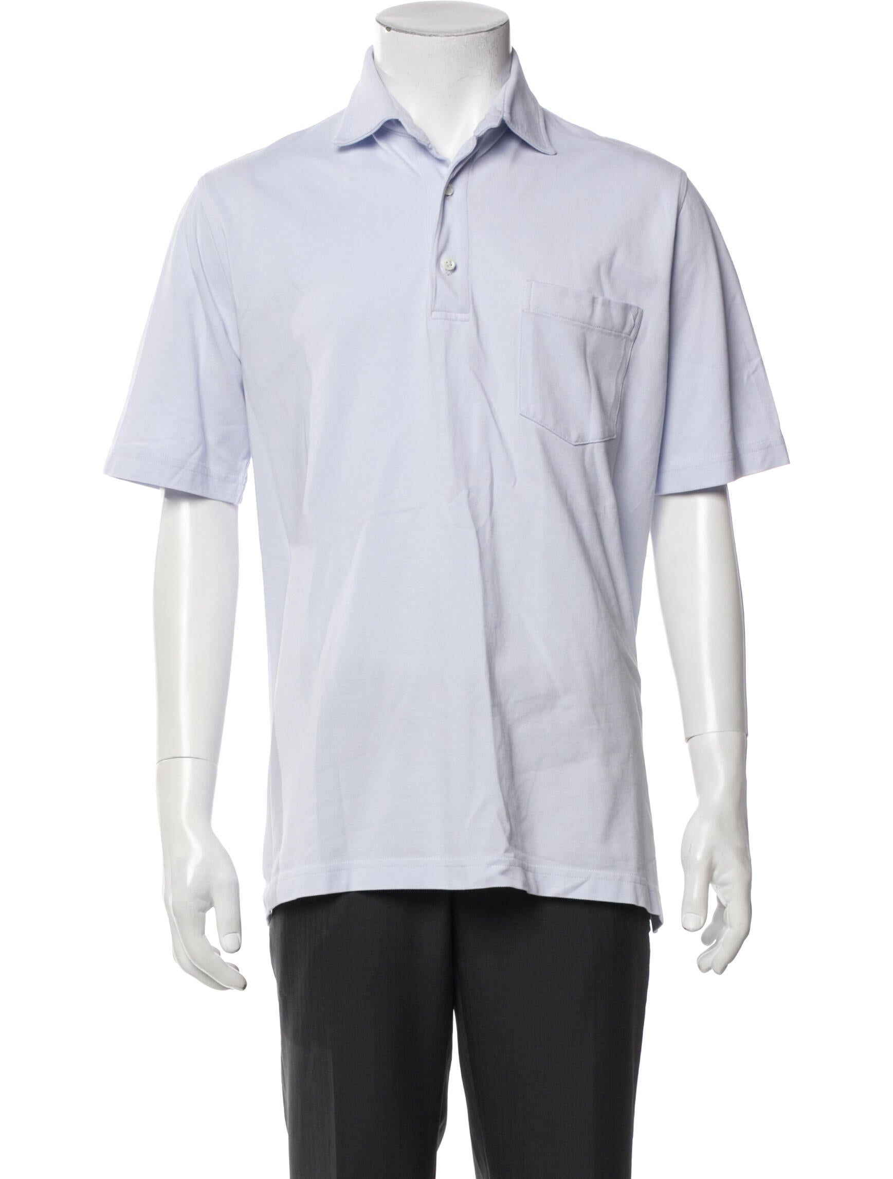 Sid Mashburn Collar Short Sleeve Polo Shirt