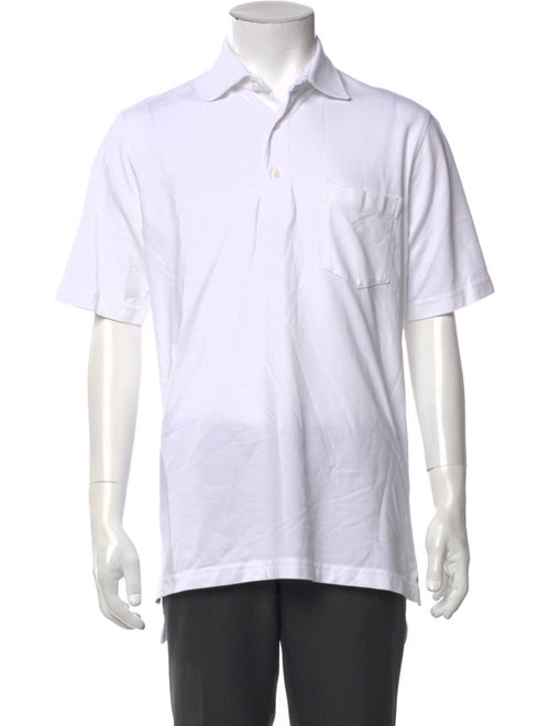 Sid Mashburn Collar Short Sleeve Polo Shirt