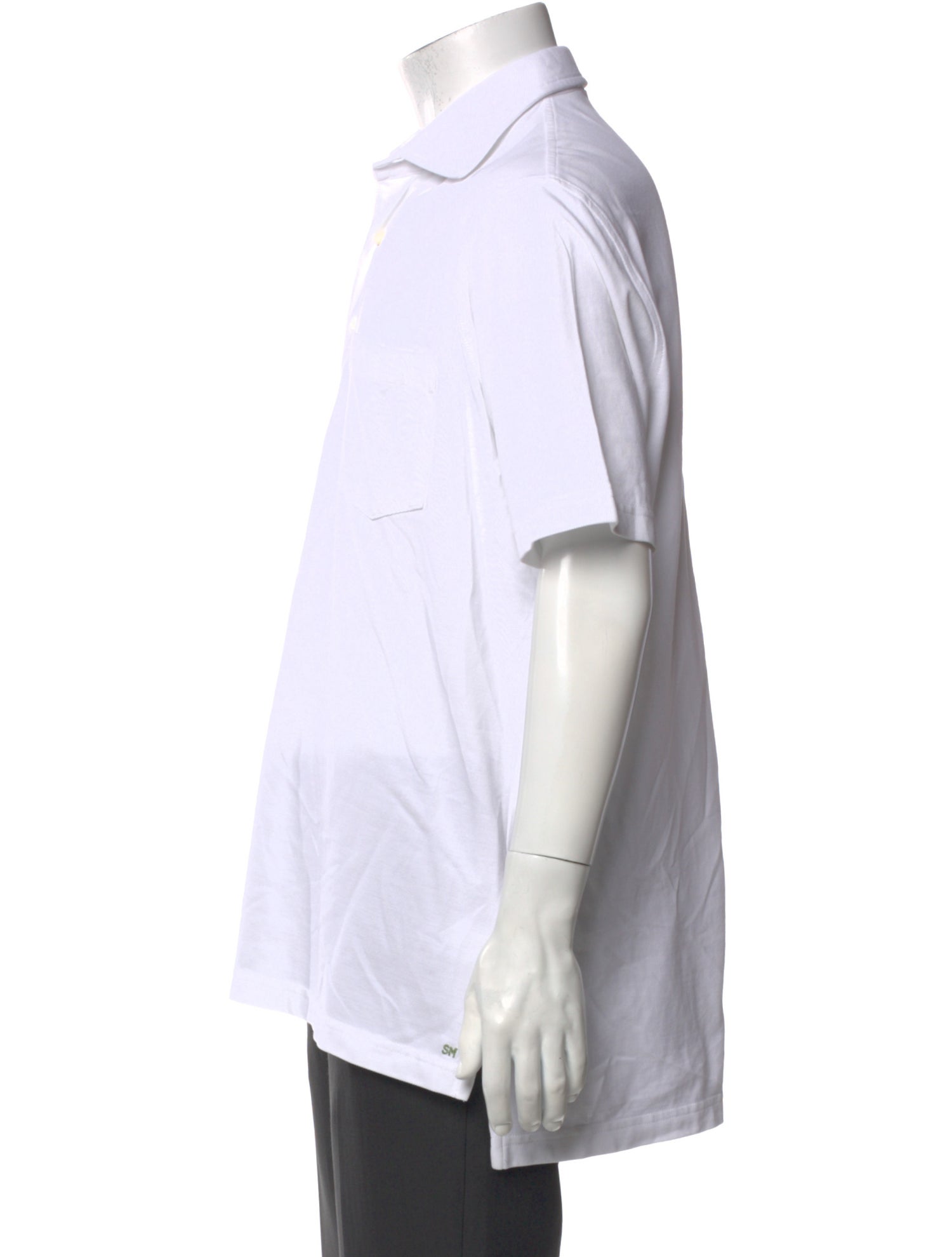 Sid Mashburn Collar Short Sleeve Polo Shirt