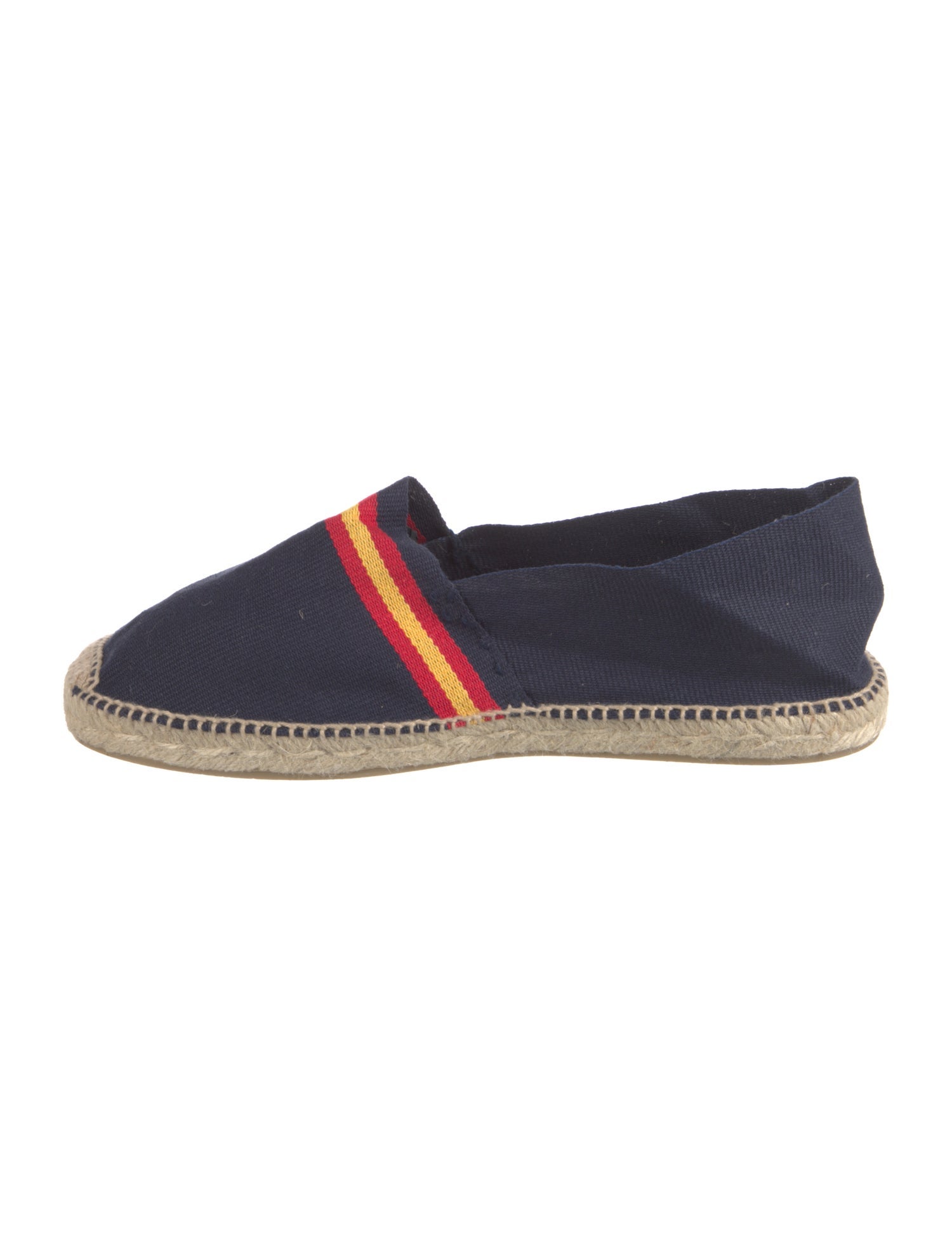 Sid Mashburn Canvas Striped Espadrilles