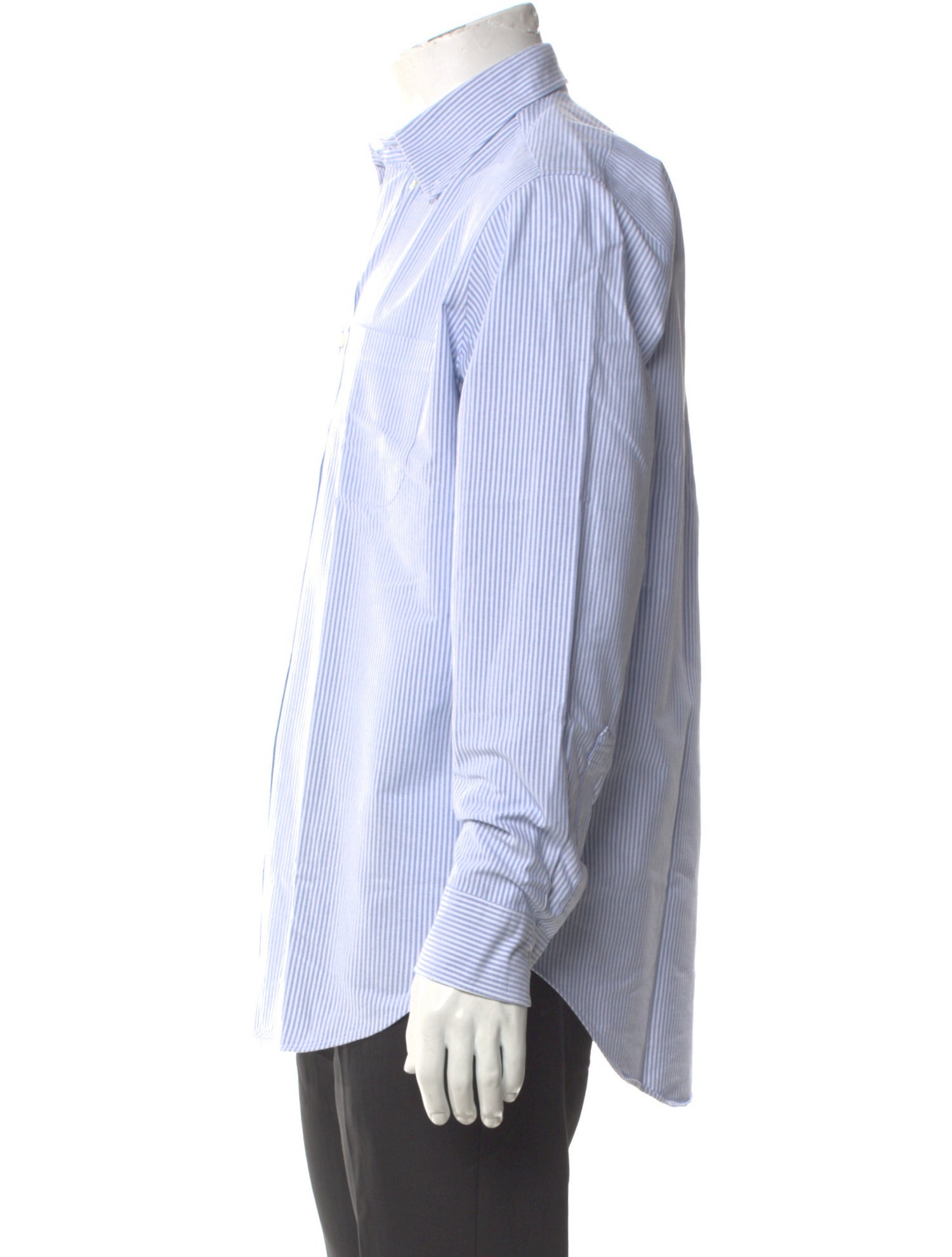 Sid Mashburn Striped Long Sleeve Shirt