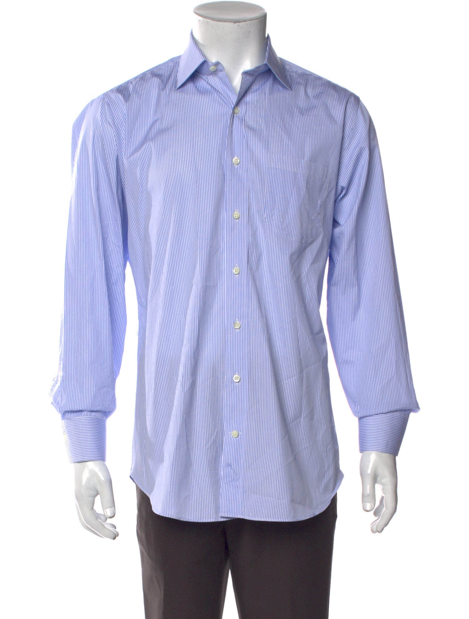 Sid Mashburn Striped Long Sleeve Dress Shirt