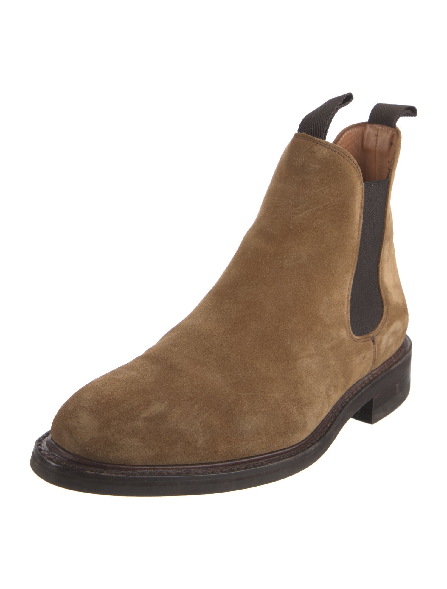 Sid Mashburn Suede Chelsea Boots
