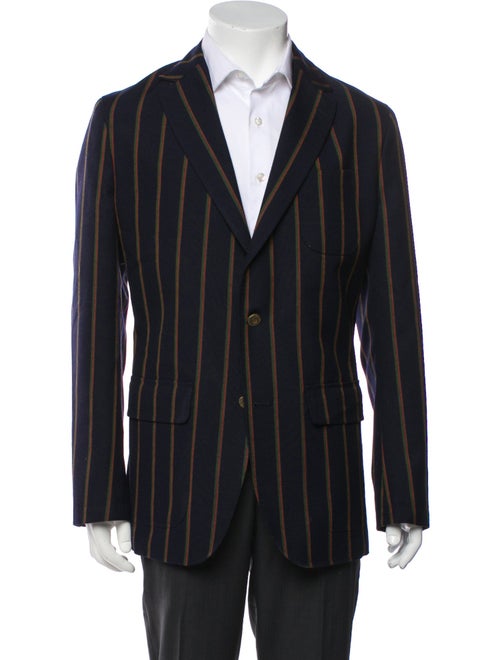 Sid Mashburn Virgin Wool Striped Blazer