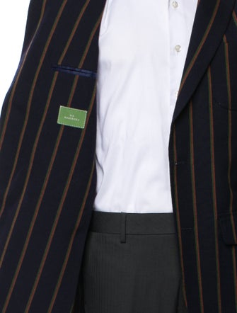 Sid Mashburn Virgin Wool Striped Blazer