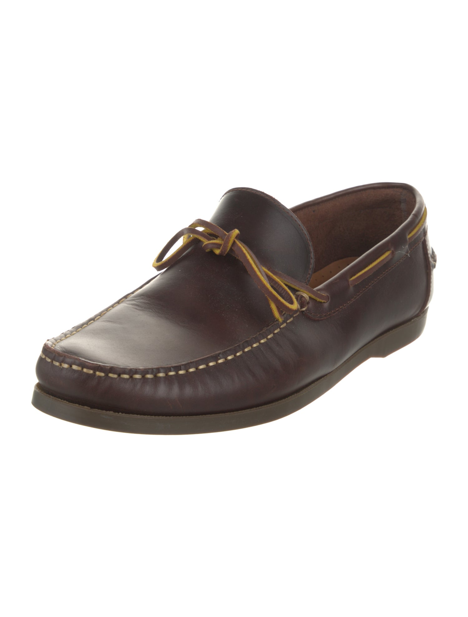 Sid Mashburn Leather Boat Shoes