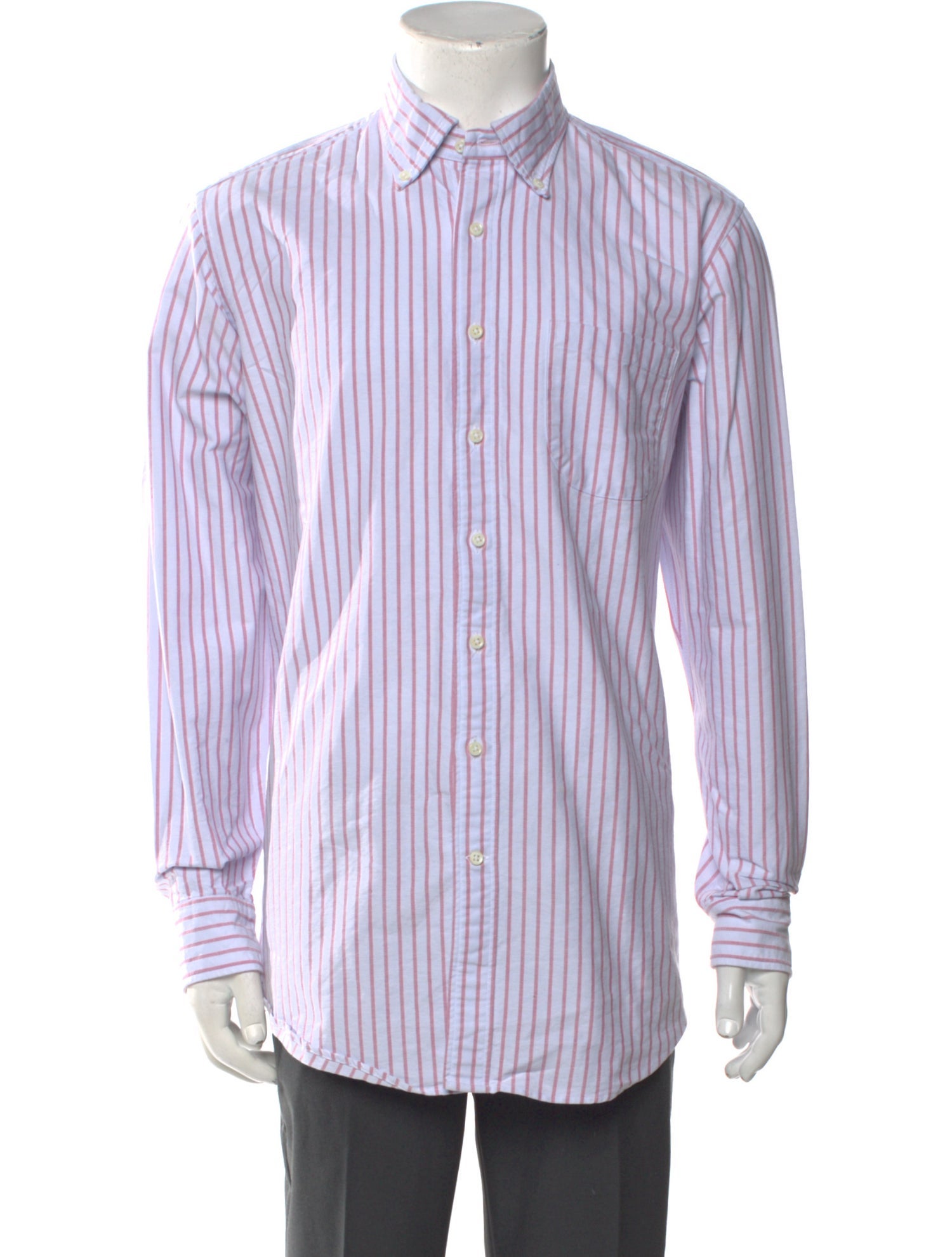Sid Mashburn Striped Long Sleeve Shirt