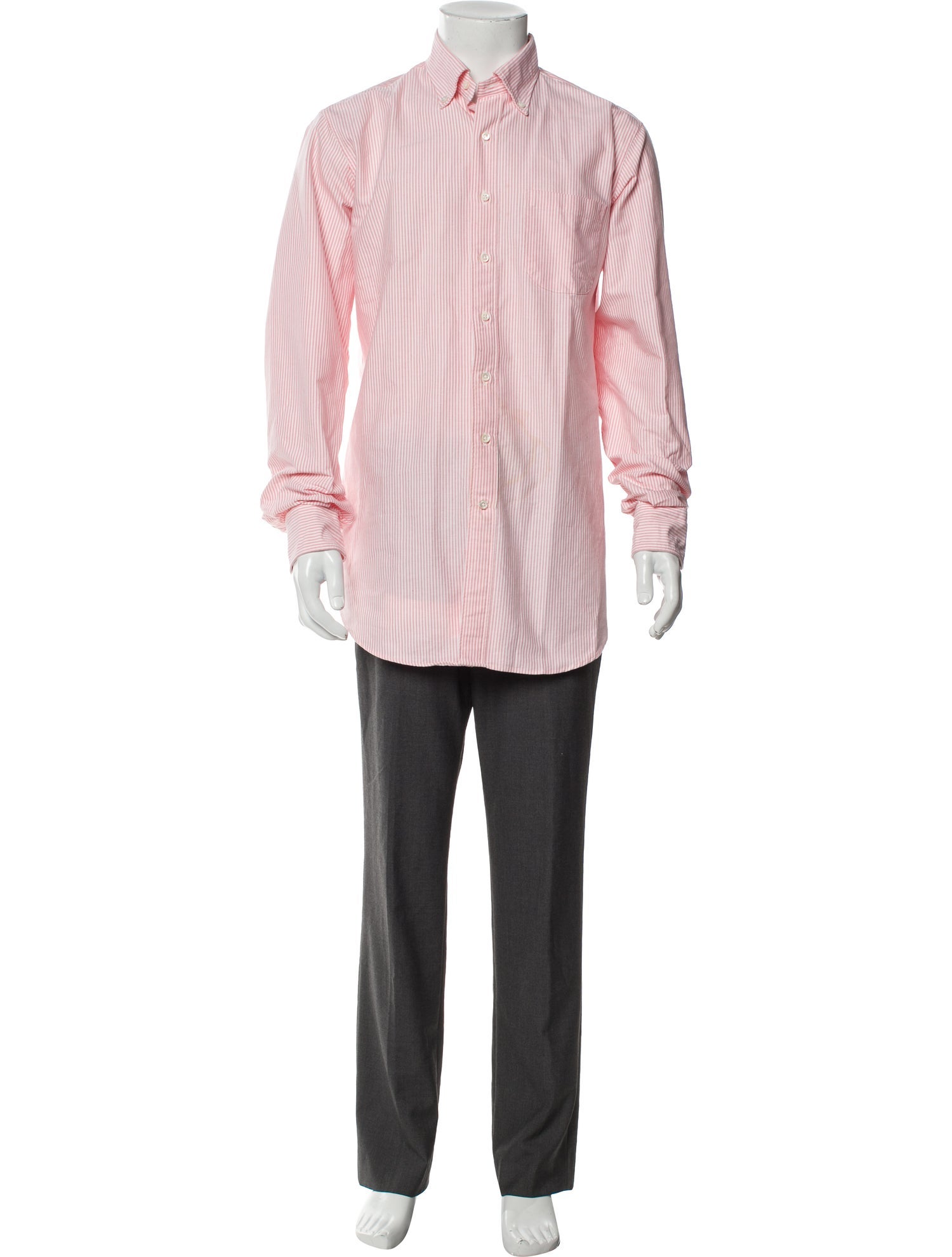 Sid Mashburn Striped Long Sleeve Shirt