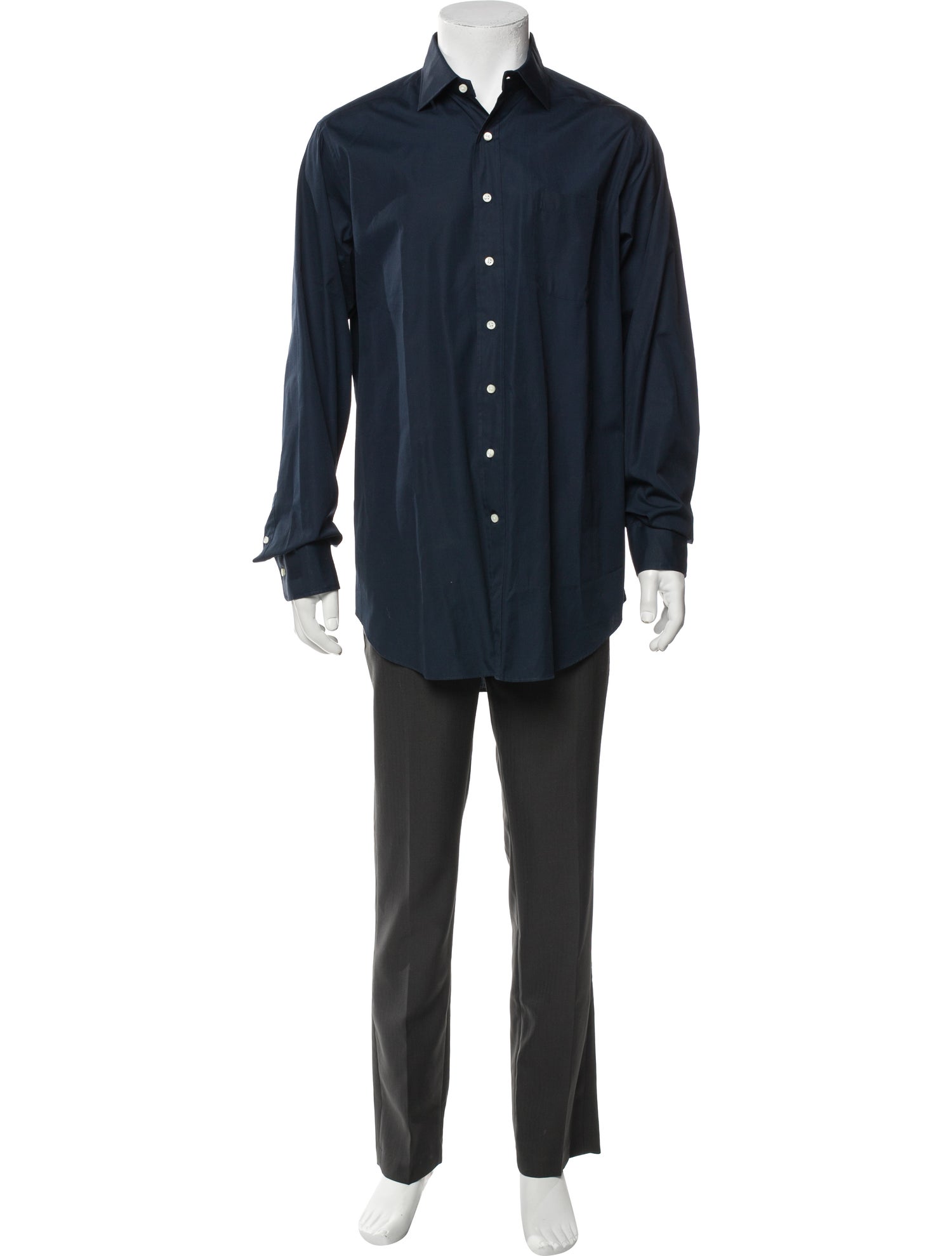 Sid Mashburn Long Sleeve Tuxedo Shirt