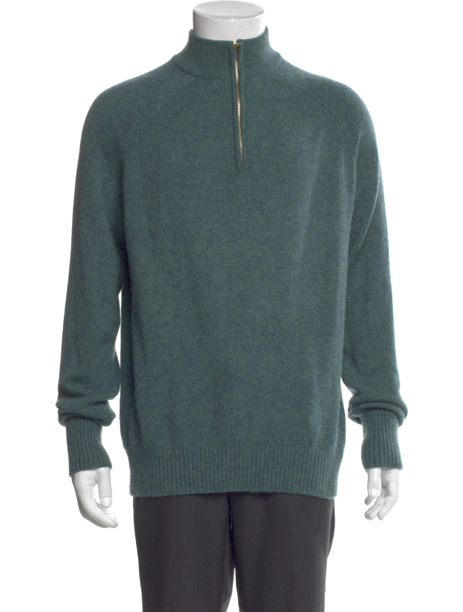 Sid Mashburn Cashmere Mock Neck Pullover