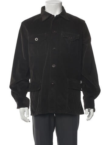 Pre-owned Sid Mashburn Utility Jacket In Gray