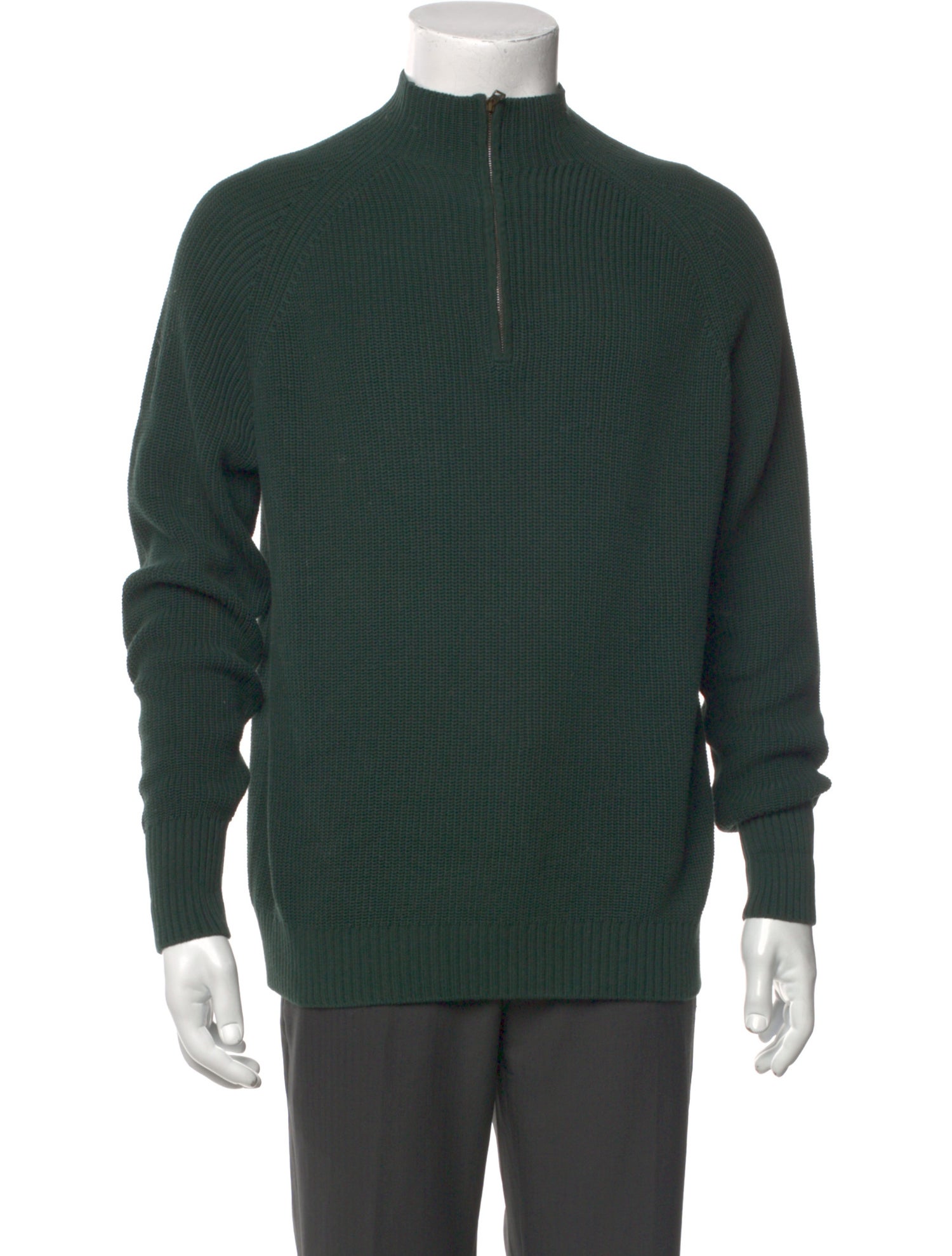 Sid Mashburn Mock Neck Long Sleeve Pullover