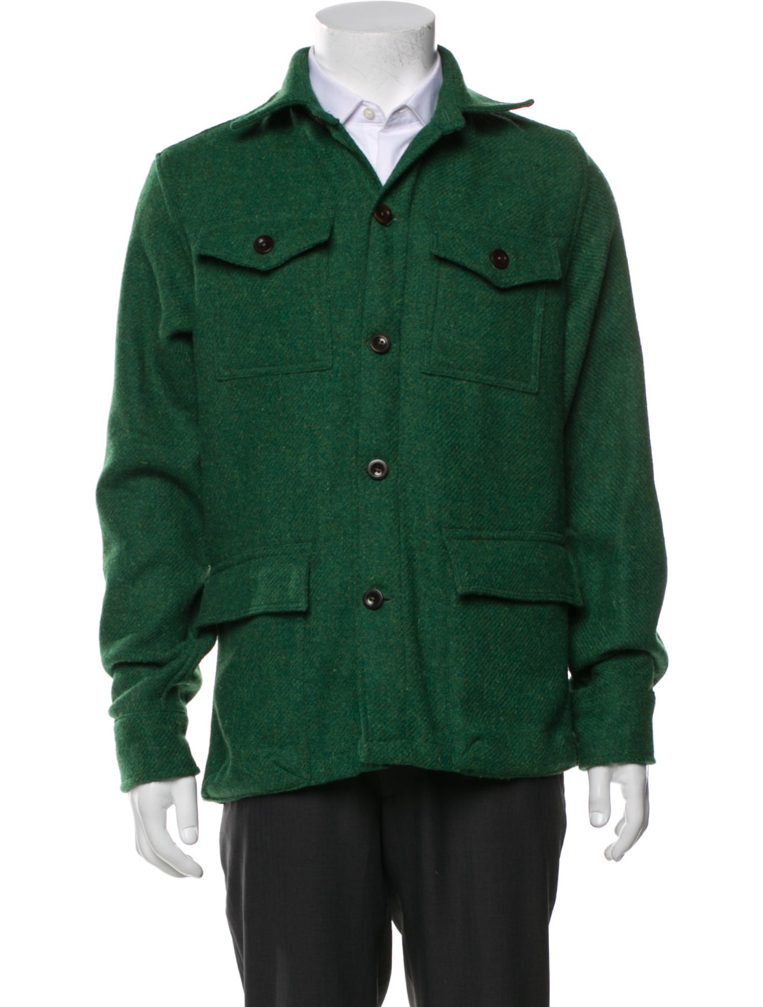 Sid Mashburn Wool Utility Jacket