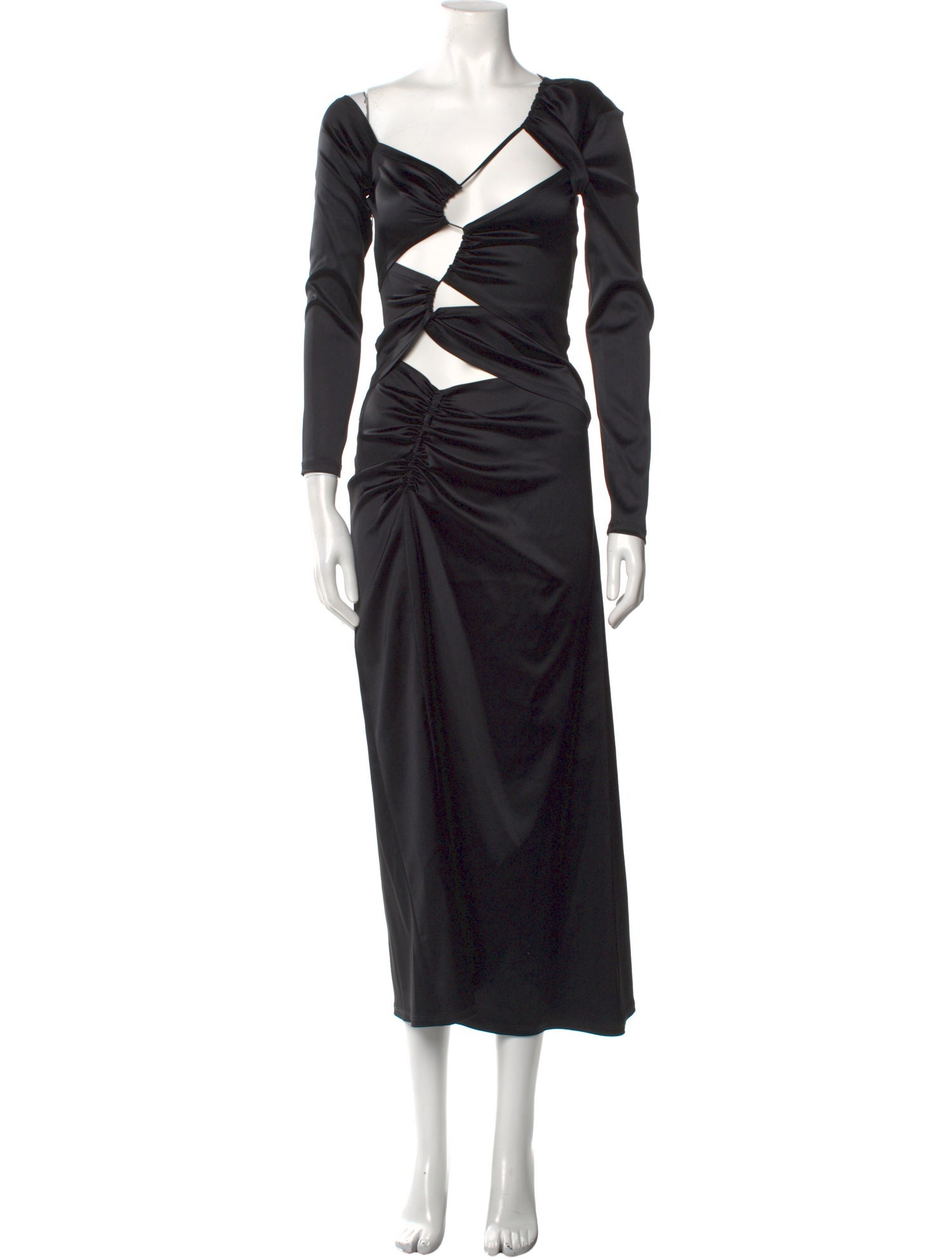 Sid Neigum Satin Long Dress
