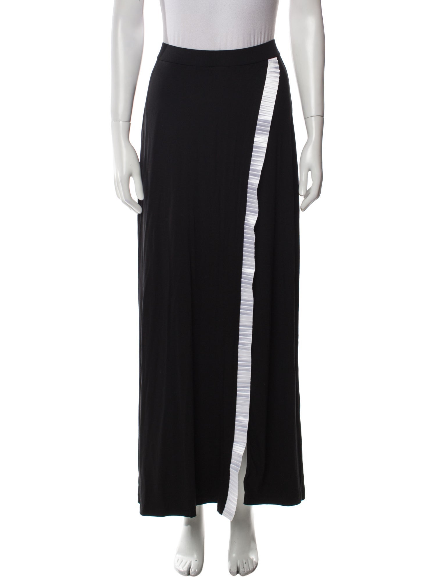 Sid Neigum Pleated Accents Midi Length Skirt w/ Tags