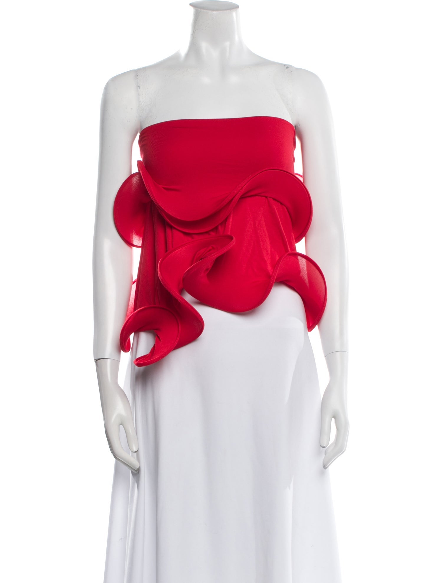 Sid Neigum Strapless Crop Top w/ Tags