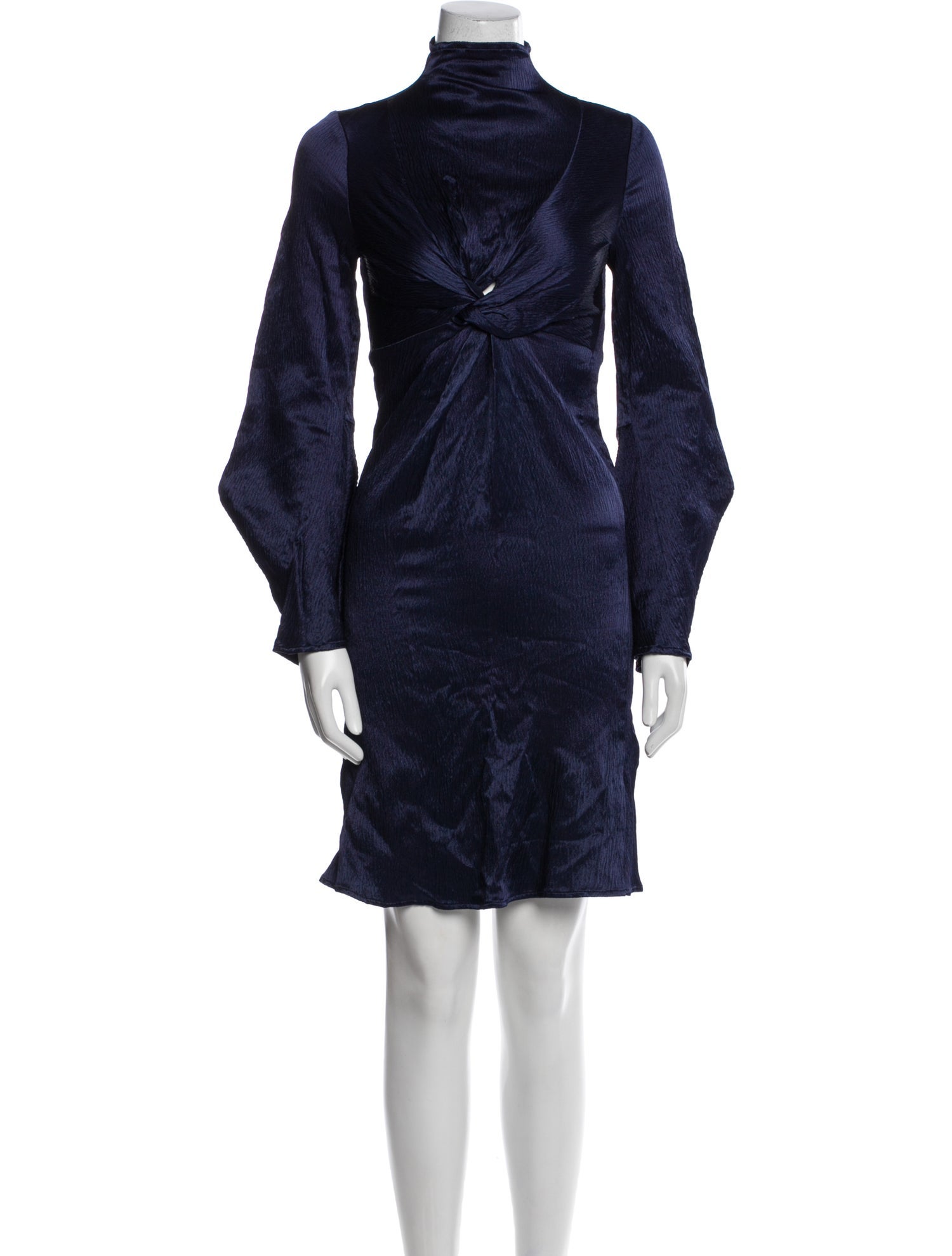 Sid Neigum Turtleneck Knee-Length Dress w/ Tags