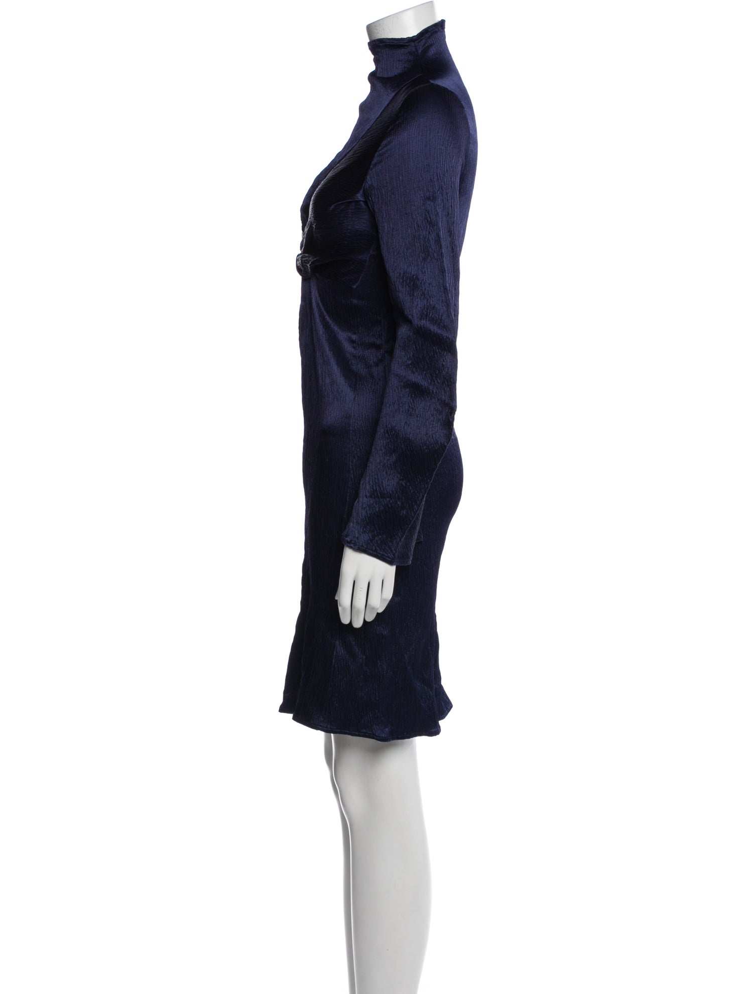Sid Neigum Turtleneck Knee-Length Dress w/ Tags