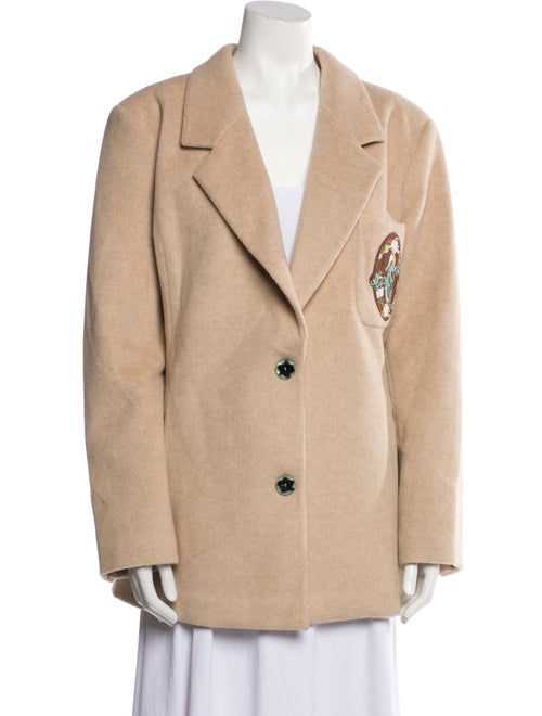 SIEDRÉS Graphic Print Peacoat