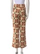 SIEDRÉS Floral Print Wide Leg Pants