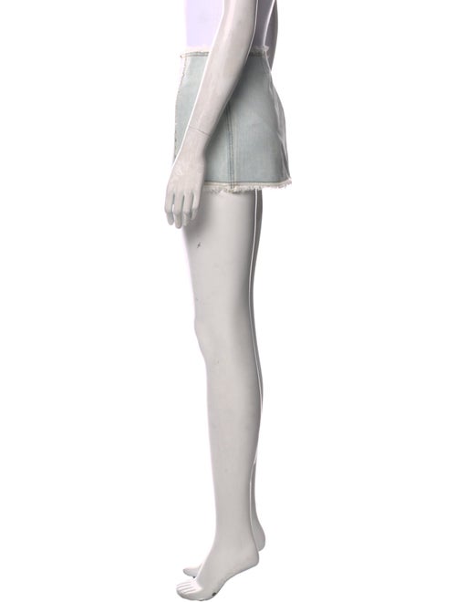 SIEDRÉS Crystal Embellishments Mini Skirt