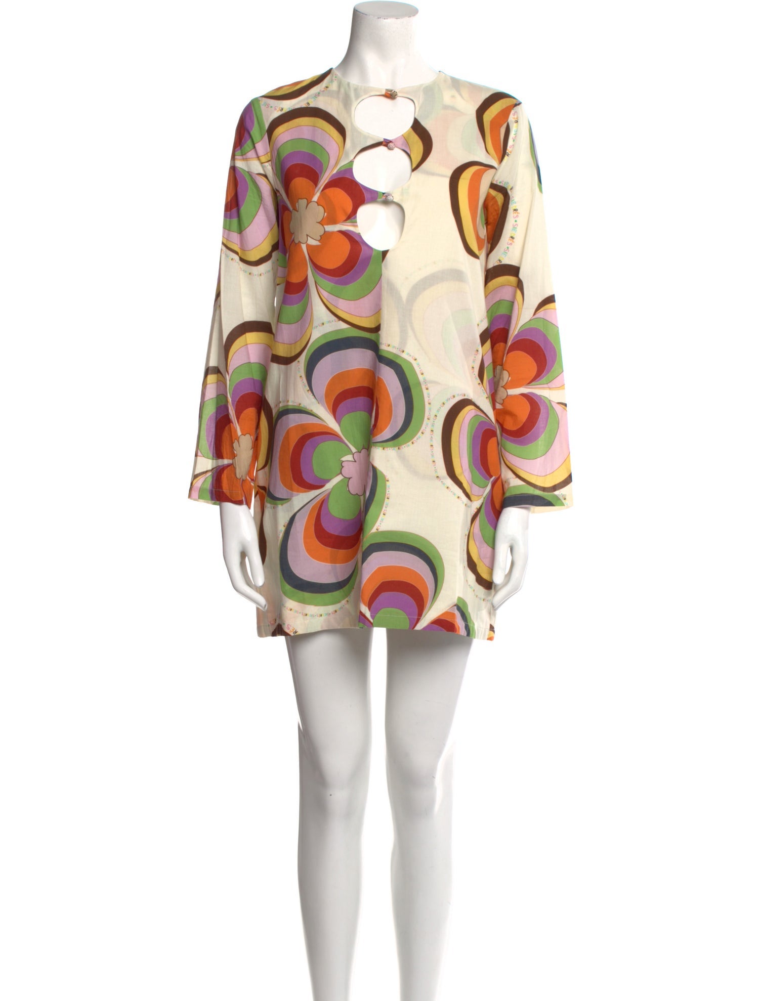 SIEDRÉS Printed Mini Dress