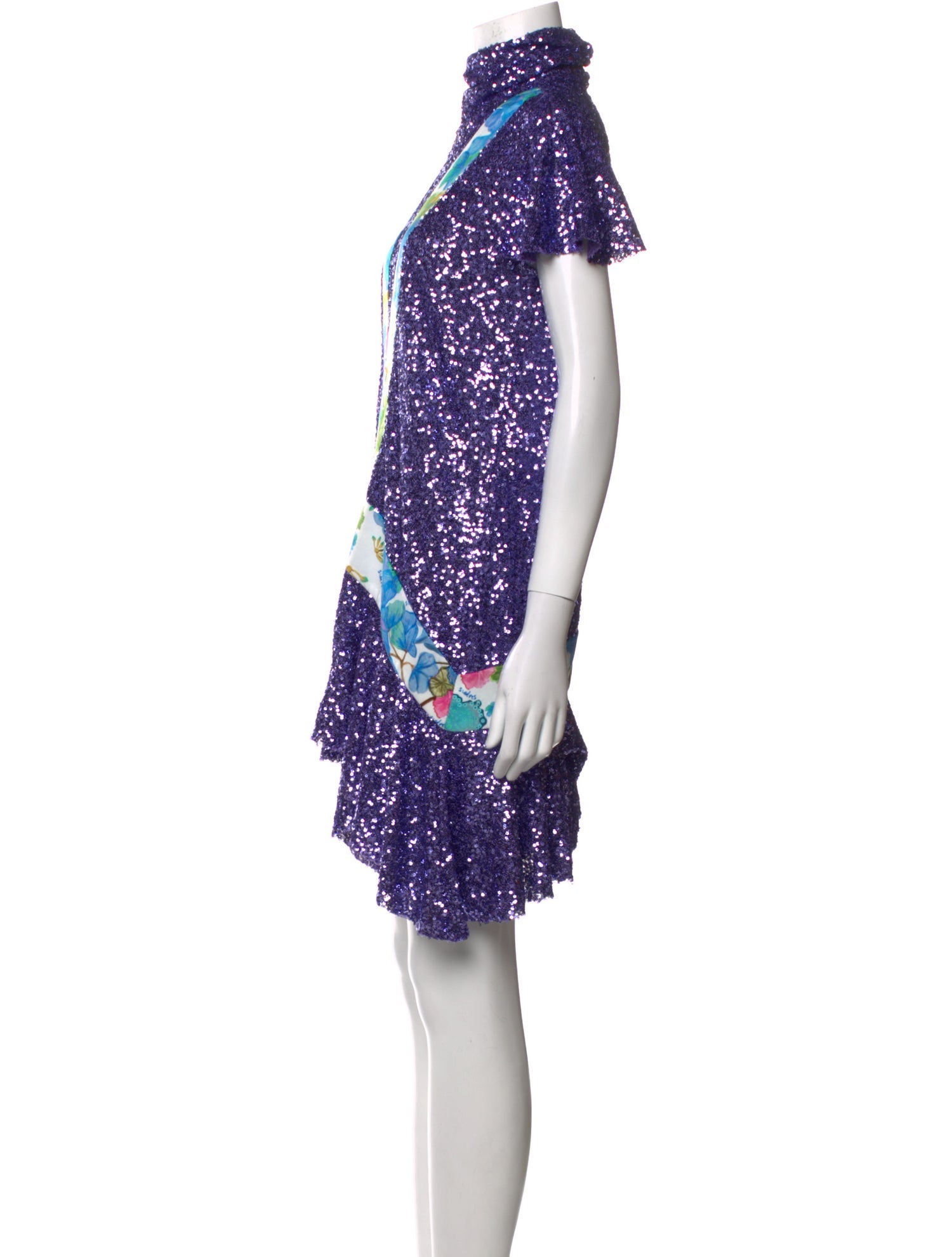 SIEDRÉS Printed Mini Dress