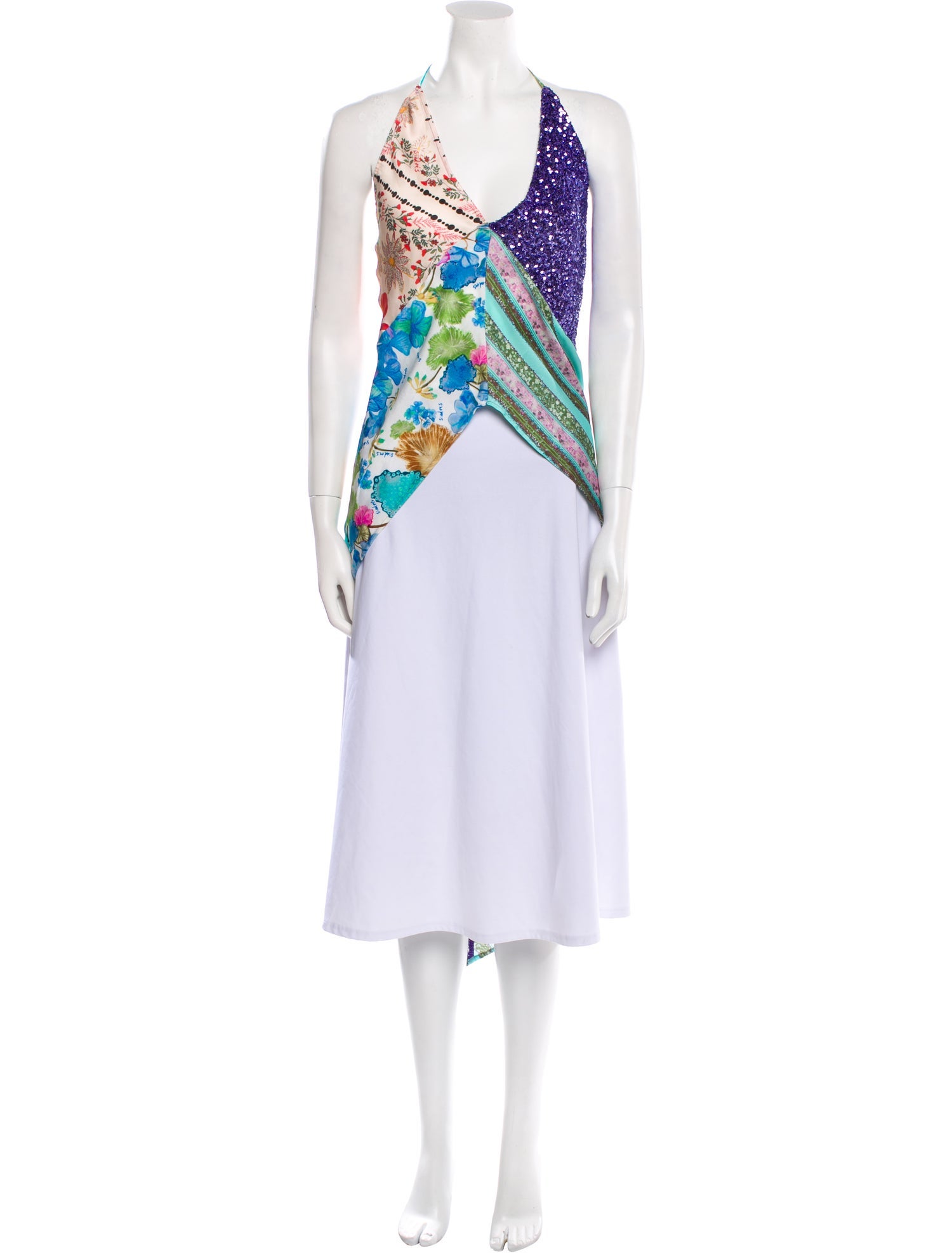 SIEDRÉS Printed Long Dress