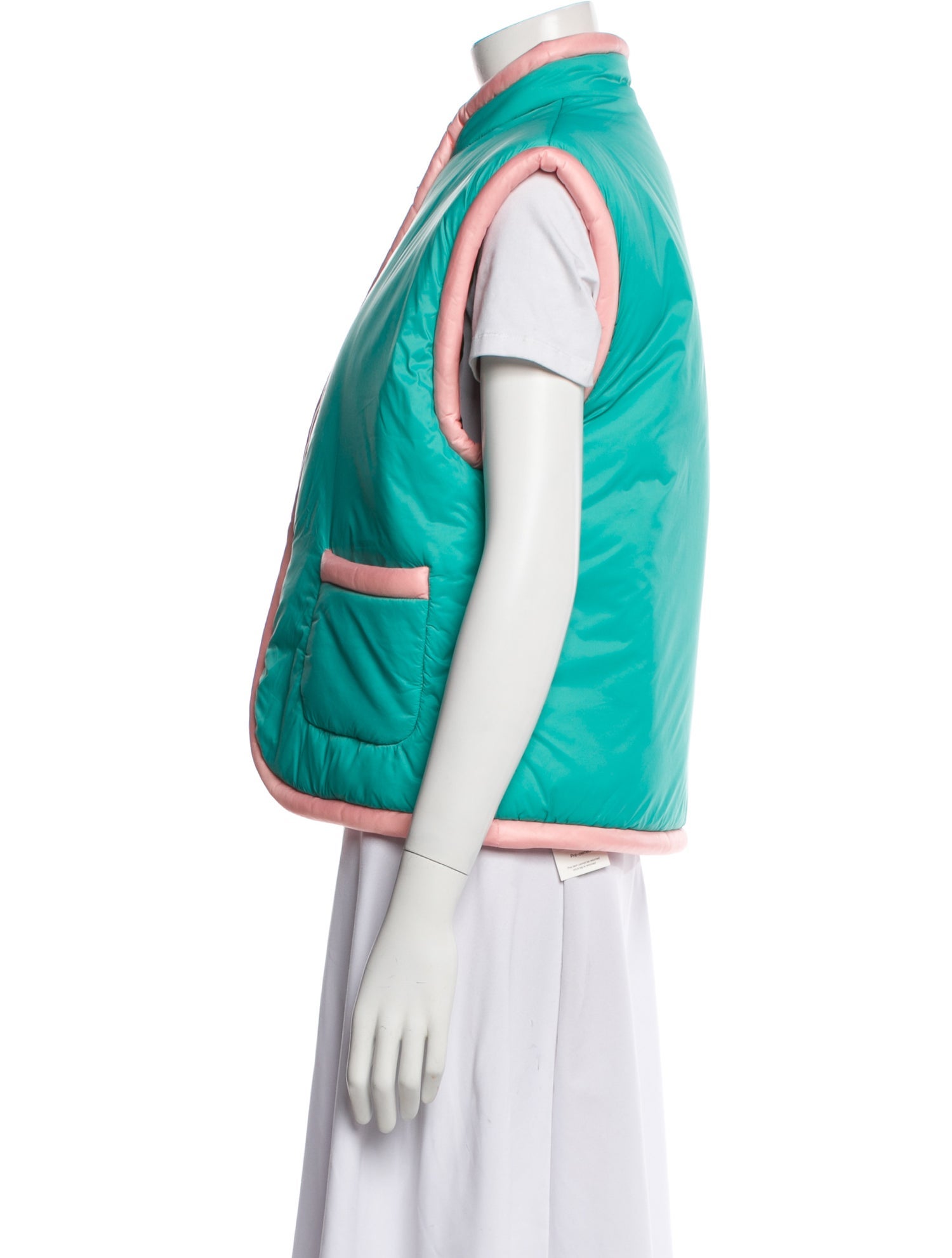 SIEDRÉS Graphic Print Vest w/ Tags