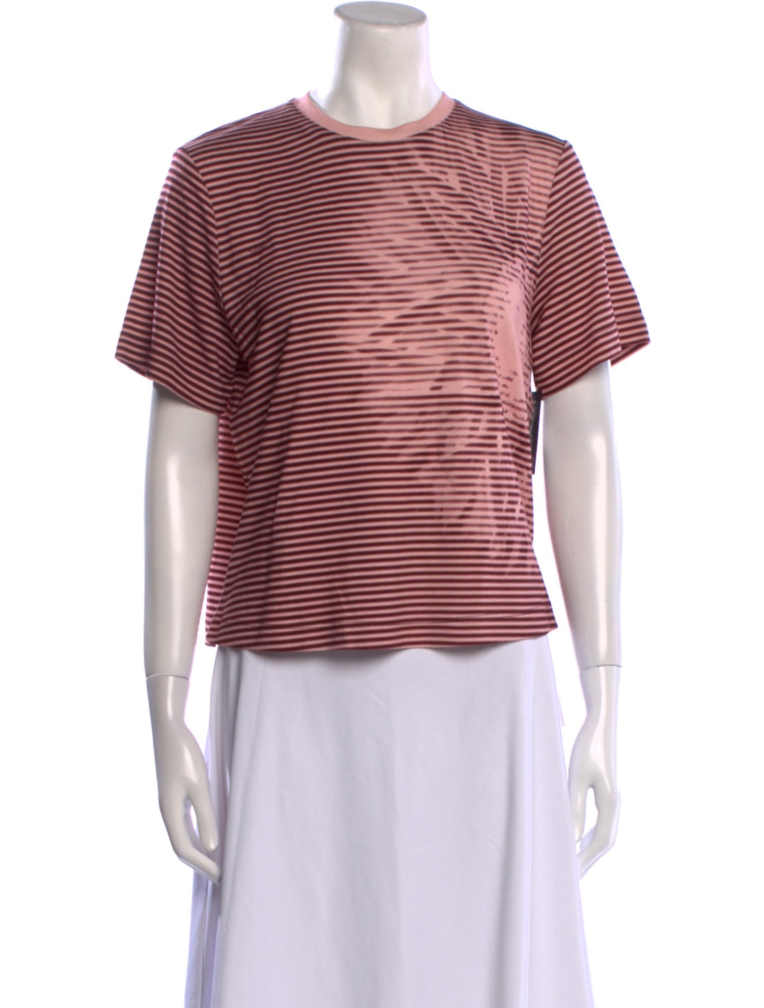 SIEDRÉS Striped Crew Neck T-Shirt w/ Tags