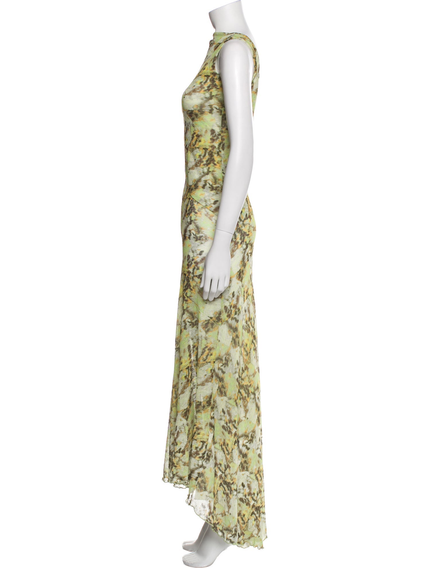 SIEDRÉS Floral Print Long Dress