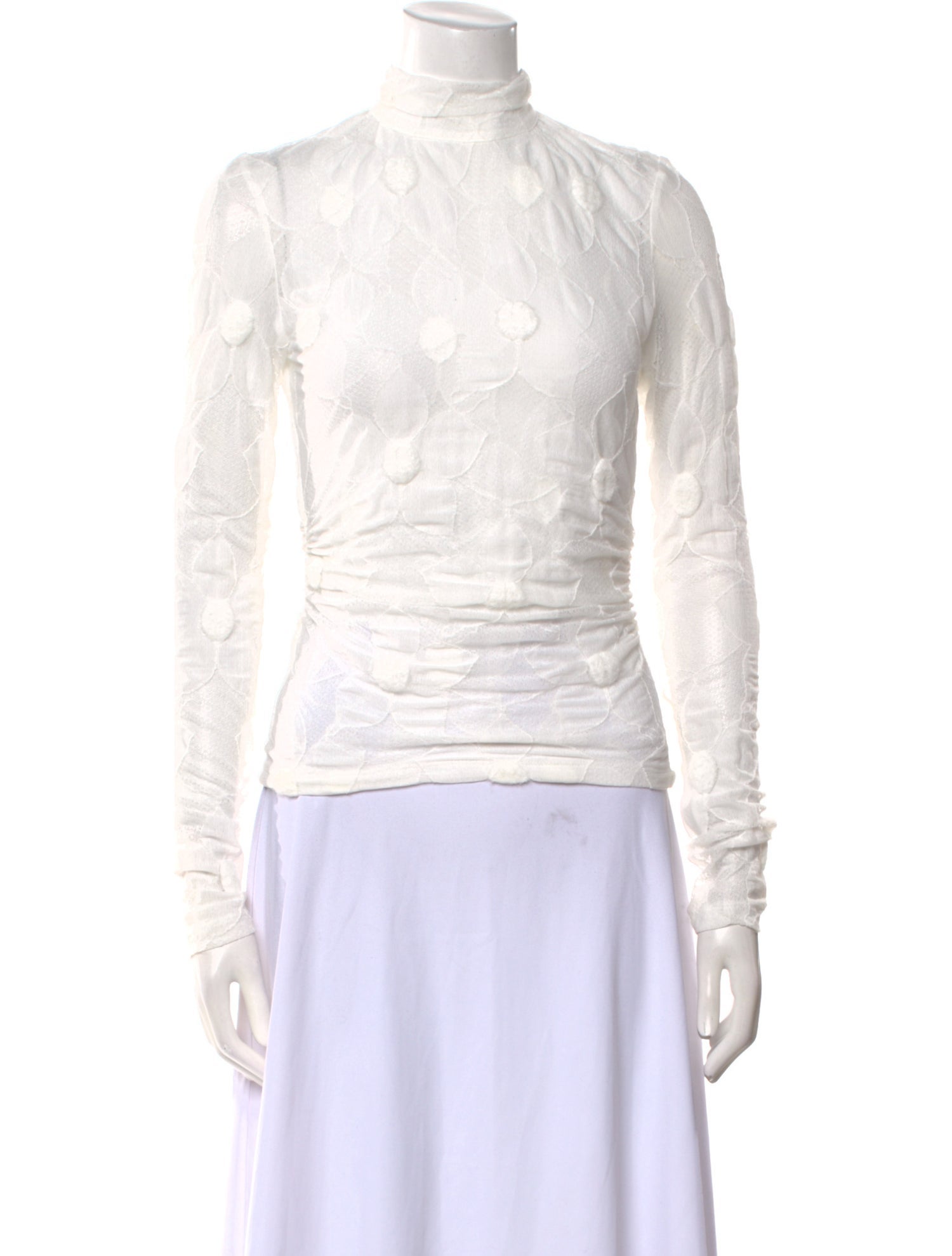 SIEDRÉS Mock Neck Long Sleeve Sweatshirt w/ Tags