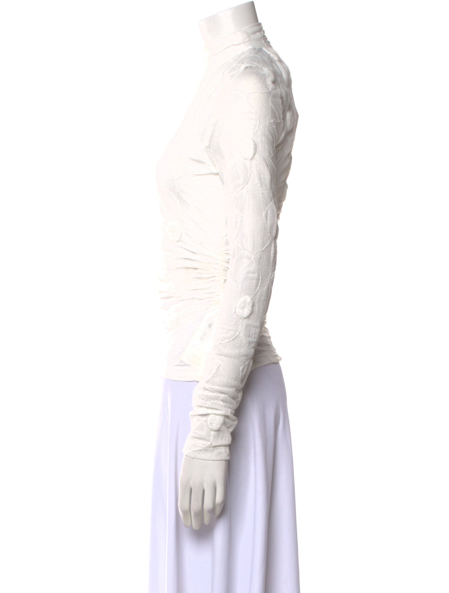 SIEDRÉS Mock Neck Long Sleeve Sweatshirt w/ Tags