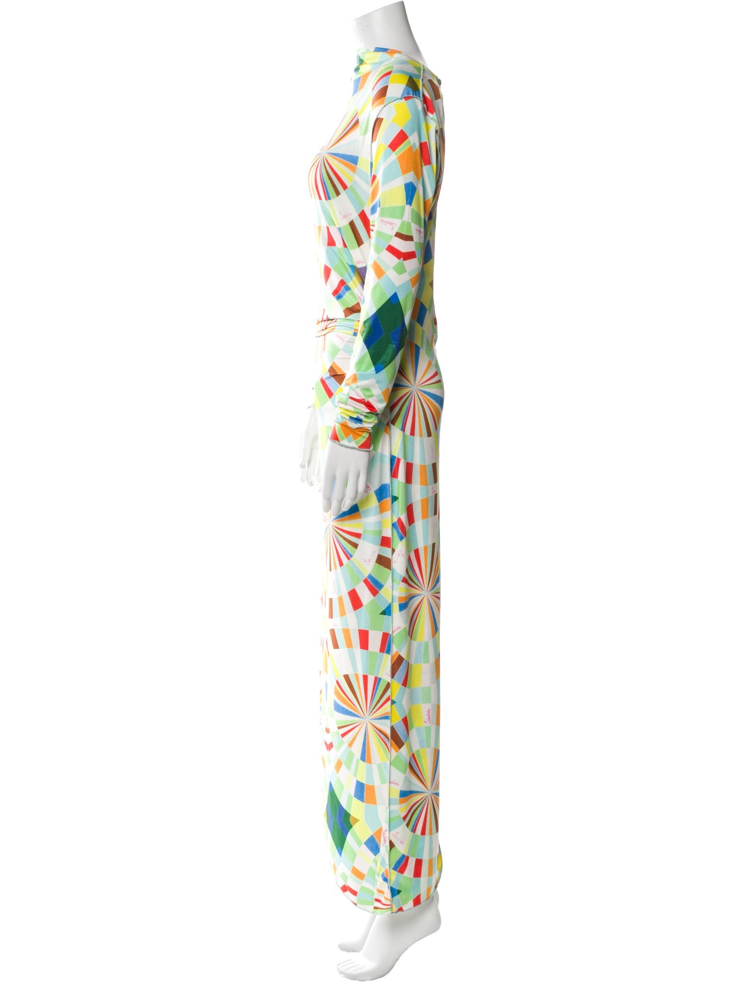 SIEDRÉS Printed Long Dress w/ Tags