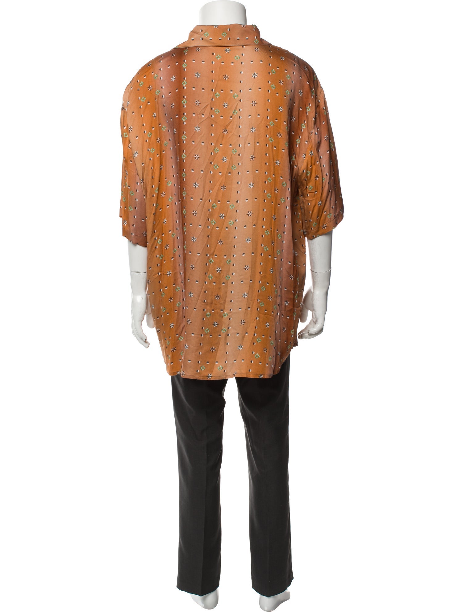 SIEDRÉS Printed Three-Quarter Sleeve Shirt