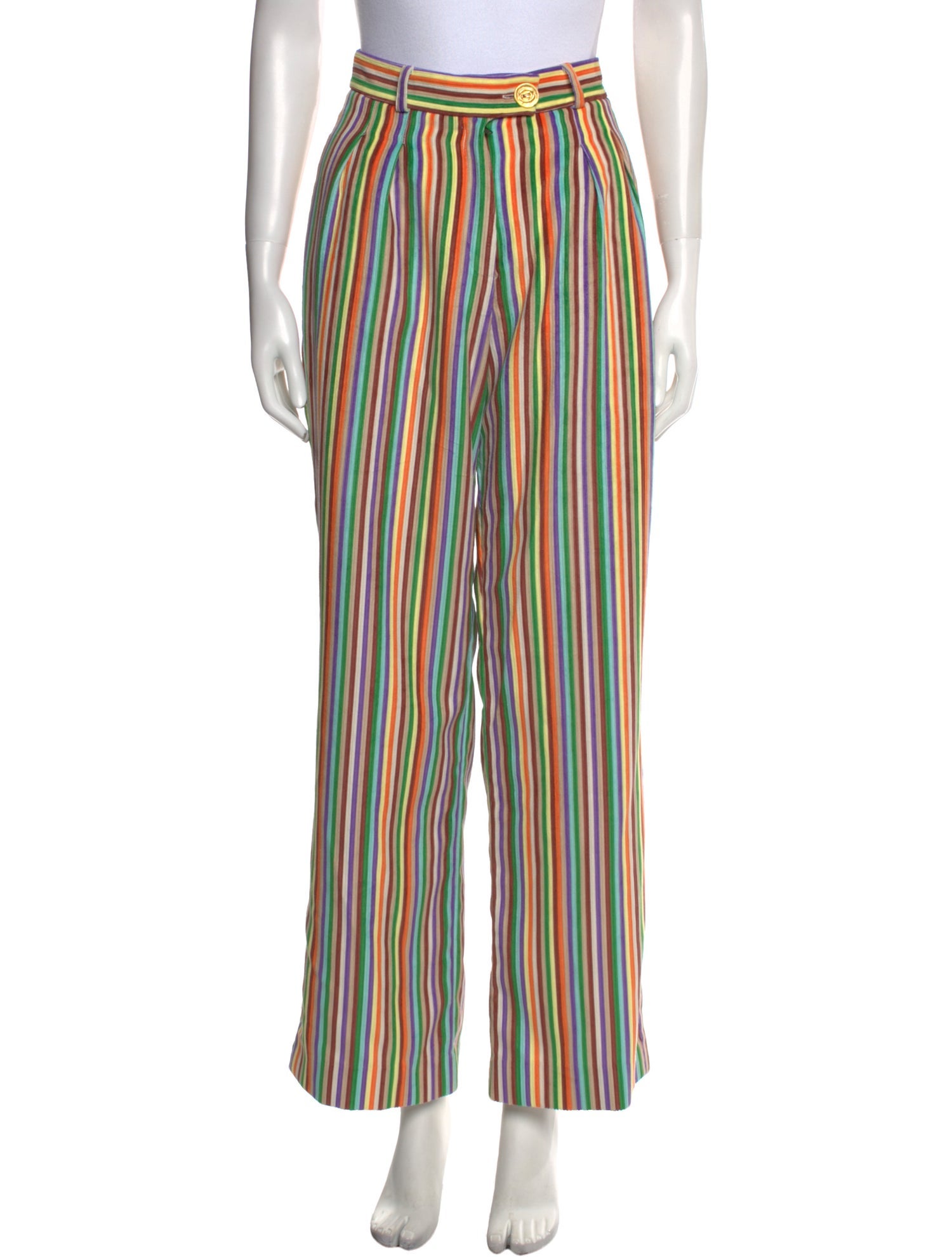 SIEDRÉS Striped Wide Leg Pants