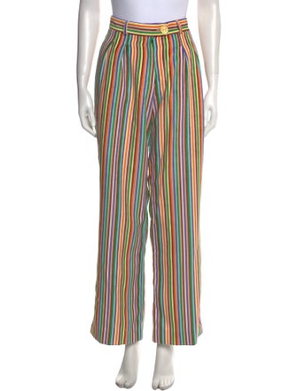 SIEDRÉS Striped Wide Leg Pants