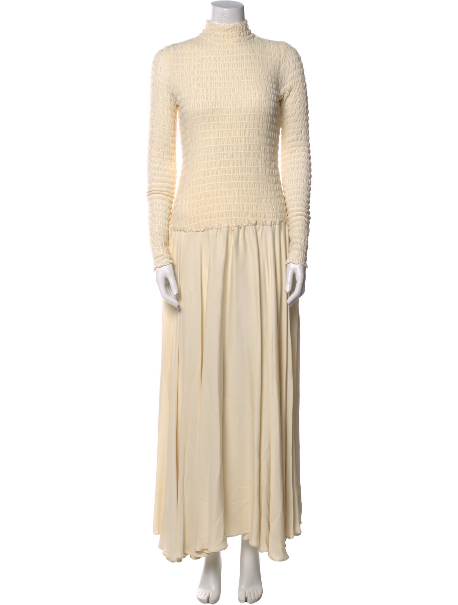 SIEDRÉS Turtleneck Long Dress