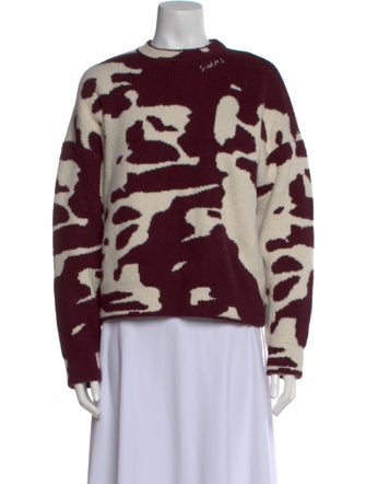 SIEDRÉS Wool Animal Print Sweater