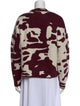 SIEDRÉS Wool Animal Print Sweater