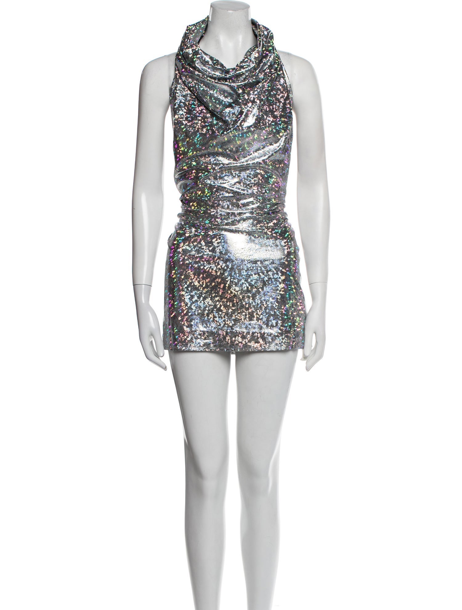 SIEDRÉS Printed Knee-Length Dress w/ Tags