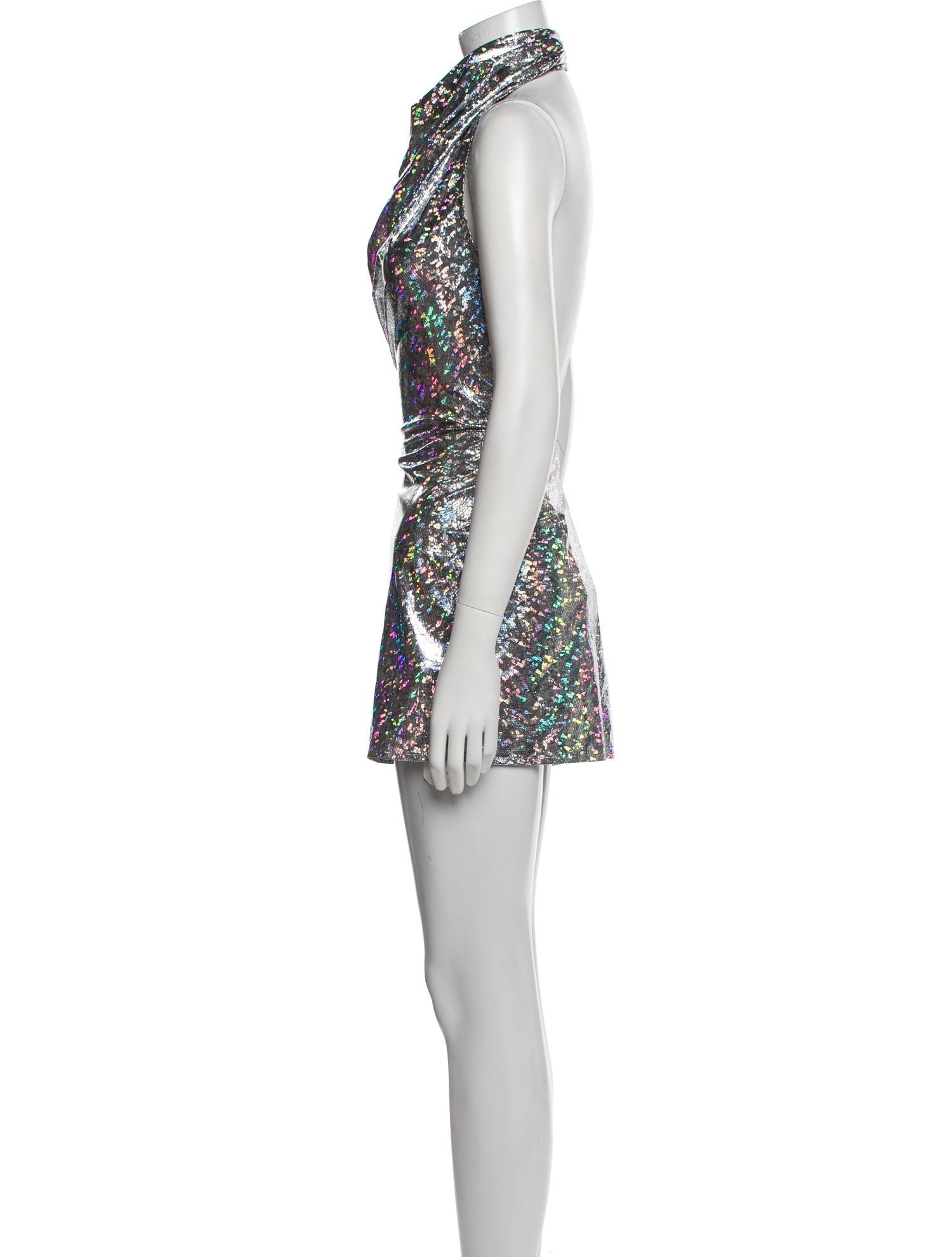 SIEDRÉS Printed Knee-Length Dress w/ Tags