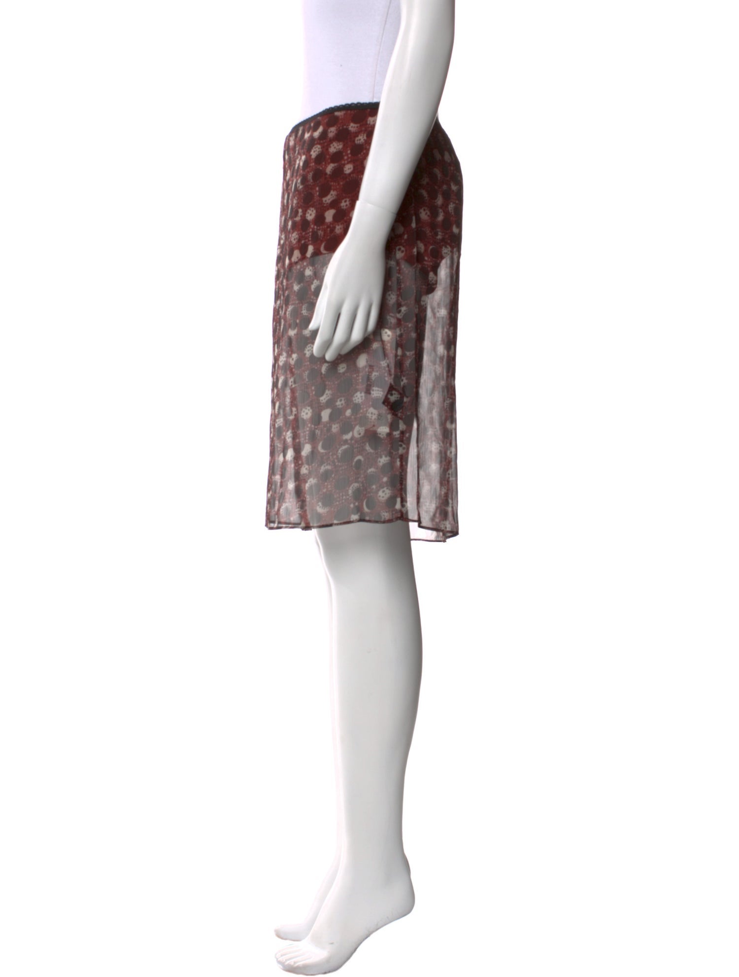 SIEDRÉS Printed Knee-Length Skirt w/ Tags